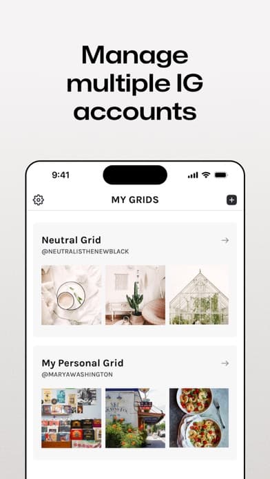The Grid app screenshot 3